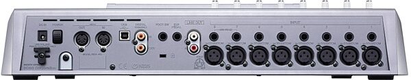 Boss BR-1600CD 16-Track Digital Studio Multitrack Recorder, Rear