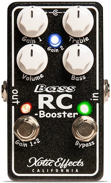 Xotic Bass RC Booster V2, New, Action Position Back