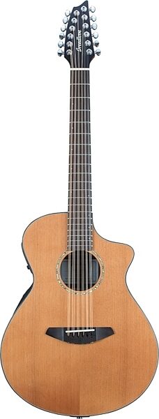 Breedlove Solo Concert Cedar 12 Acoustic-Electric Guitar (with Gig Bag), 12-String, Main