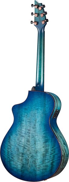 Breedlove Pursuit Exotic S Concert CE Myrtlewood Acoustic-Electric Guitar, Blue Eyes, B-Stock, Action Position Back