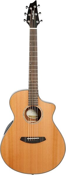Breedlove Solo Concert CE Red Cedar and Ovangkol Acoustic-Electric Guitar, Action Position Back