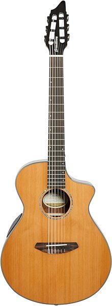 Breedlove Solo Concert Classical CE Red Cedar and Ovangkol Acoustic-Electric Guitar, Action Position Back