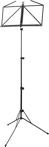 Hercules BS030BB Foldable Compact Music Stand (with Bag), New, Action Position Front