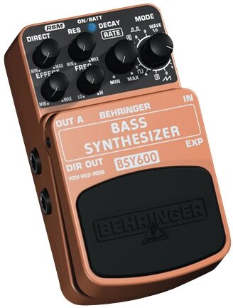 Behringer BSY600 Bass Synthesizer Pedal, Left