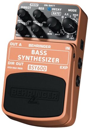 Behringer BSY600 Bass Synthesizer Pedal, Right