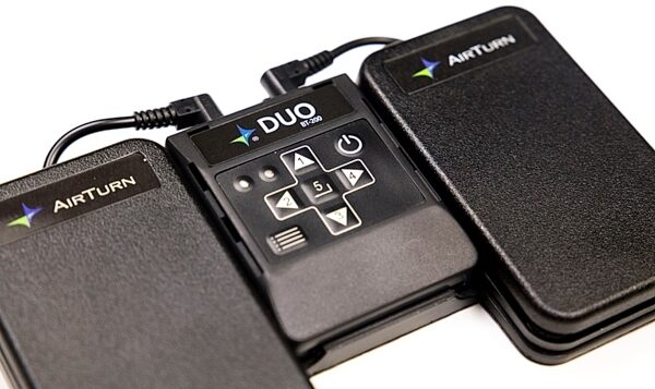 AirTurn DUO 200 Dual Wireless Pedal Controller, view