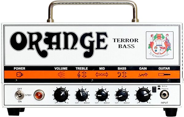 Orange BT500H Terror Bass 500 Amplifier Head with Gig Bag (500 Watts), Main