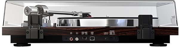 Akai BT500 Belt-Drive Turntable with Wireless Streaming, Rear
