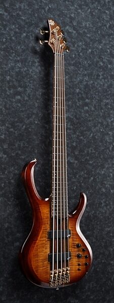 Ibanez BTB1905E Premium Electric Bass, 5-String, Side