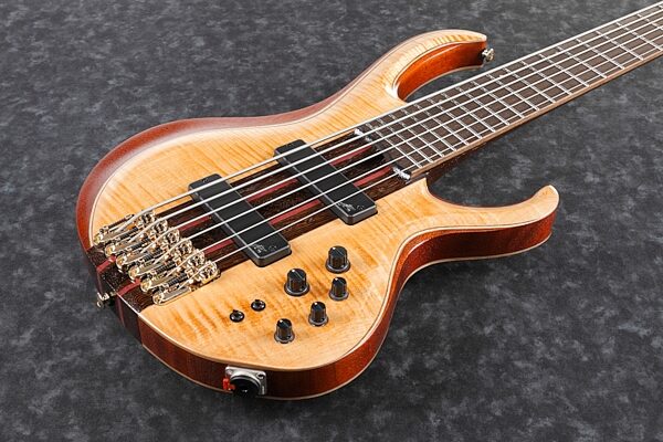 Ibanez BTB1906 Premium Electric Bass, 6-String (with Gig Bag), Angled Front