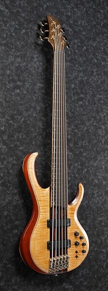 Ibanez BTB1906 Premium Electric Bass, 6-String (with Gig Bag), Angled Side