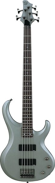 Ibanez BTB205 5-String Electric Bass, Titanium Gray Flat