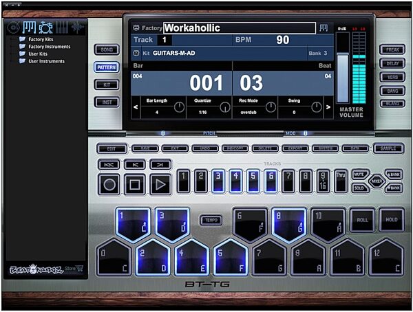 BeatKangz Beat Thang Virtual Drum Software (Mac and Windows), Screenshot 1