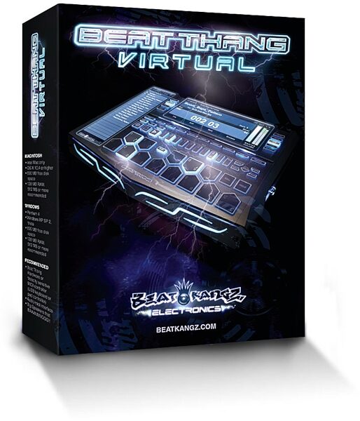 BeatKangz Beat Thang Virtual Drum Software (Mac and Windows), Package