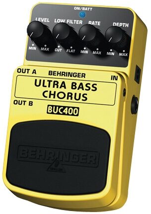 Behringer BUC400 Ultra Bass Chorus Pedal, Right