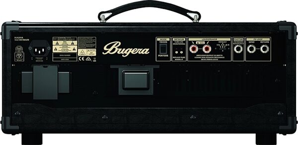 Bugera V22HD Infinium Guitar Amplifier Head (22 Watts), Rear