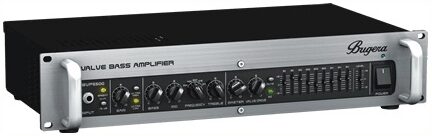 Bugera BVP5500 Classic Bass Amplifier Head (550 Watts), Left Angle
