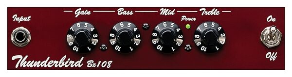 Behringer BX108 Thunderbird Bass Combo Amplifier (15 Watts, 1x8"), Panel
