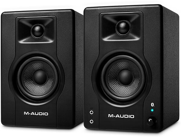 M-Audio BX3 BT Powered Studio Monitors, Pair, Action Position Back