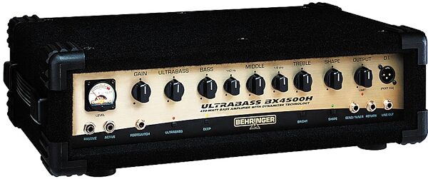 Behringer BX4500H Ultrabass Bass Amplifier Head (450 Watts), Main