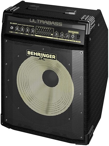 Behringer BXL3000A Ultrabass Bass Combo Amplifier (300 Watts, 1x15 in.), Main