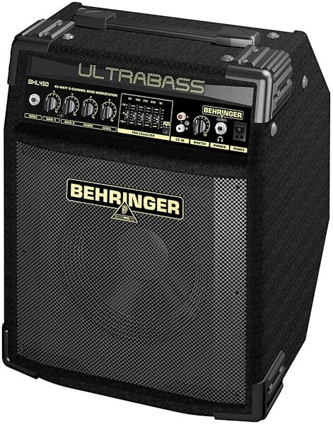 Behringer BXL450 Ultrabass Bass Combo Amplifier (45 Watts, 1x10"), Main