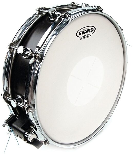 Evans Power Center Coated Snare Drumhead, 14 inch, Main