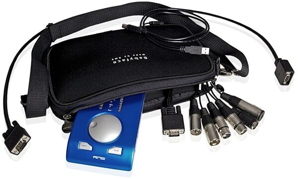 RME Babyface USB 2.0 Audio Interface, Blue in Bag