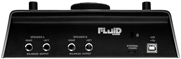 Fluid Audio SRI-2 2X2 USB Audio Interface, New, Rear