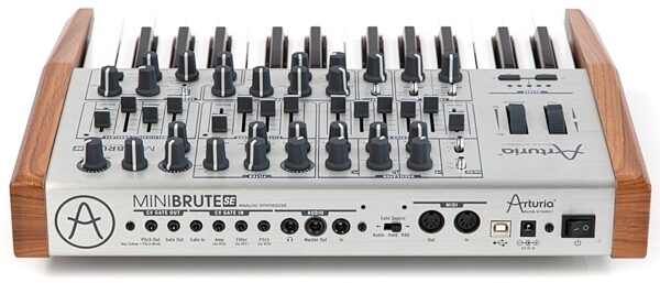 Arturia Minibrute SE Limited Edition Synthesizer Keyboard, Rear
