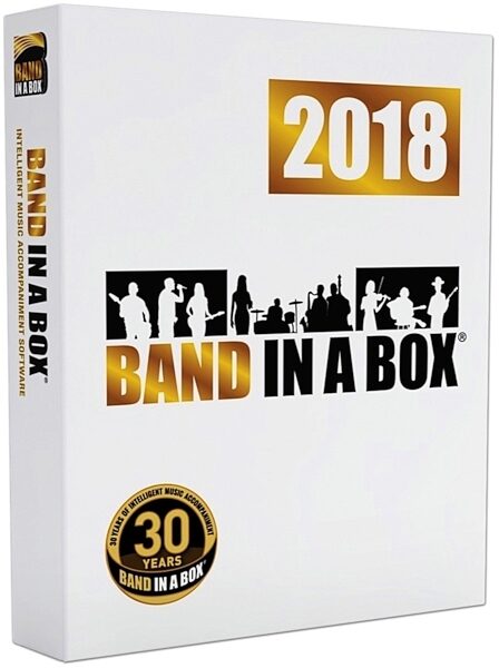 PG Music Band-in-a-Box 2018 Pro Software for Windows, Main