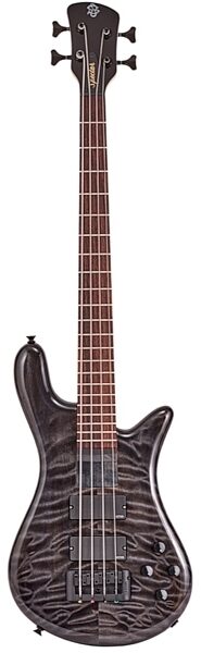 Spector Bantam 4 Short Scale Electric Bass (with Gig Bag), Black Stain Gloss, Blemished, Main