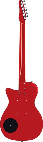 Danelectro '56 Baritone Electric Guitar, Red, Action Position Back