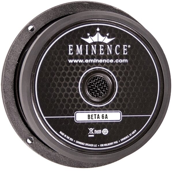 Eminence BETA-6A PA Speaker (350 Watts, 6.5"), 8 Ohms, Main