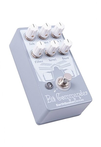 EarthQuaker Devices Bit Commander Octave Synthesizer Pedal, Left