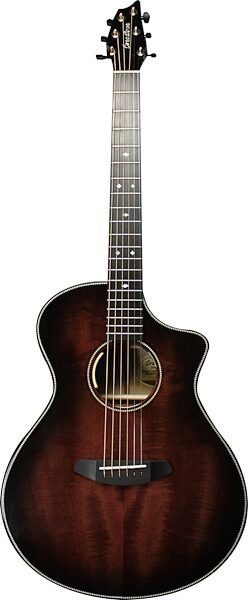 Breedlove Limited Edition USA Oregon Concert Acoustic-Electric Guitar (with Case), Action Position Back