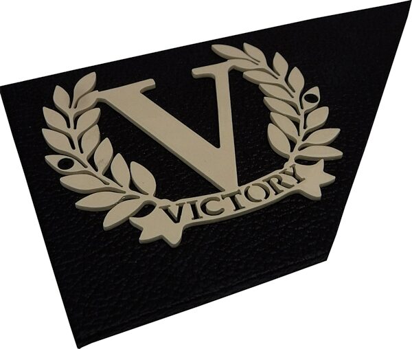 Victory 212/112 Speaker Cabinet Conversion Kit, Black Panel, Gold Logo, Sheriff 22/44, Action Position Back