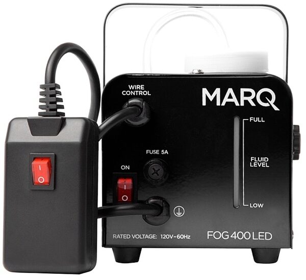 MARQ Lighting Fog 400 LED Fog Machine, Black 2