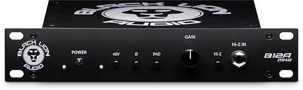 Black Lion Audio B12A mkIII Microphone Preamp, New, Top