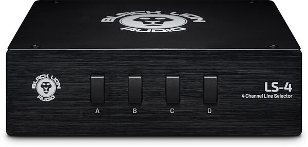 Black Lion Audio LS4 4-Channel Line Selector, New, Action Position Back