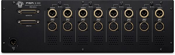 Black Lion Audio PBR 8-500 8-Slot 500 Series Rack, Open Box (Like New), Action Position Back