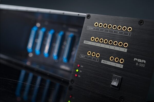 Black Lion Audio PBR 8-500 8-Slot 500 Series Rack, Open Box (Like New), Action Position Front