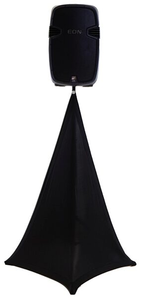 Scrim King SSSPK02 Double-Sided Speaker Stand Scrim, Black