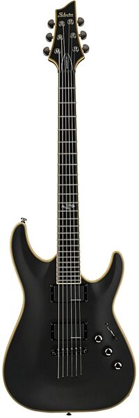 Schecter Blackjack ATX C-1 Electric Guitar, Aged Black Satin