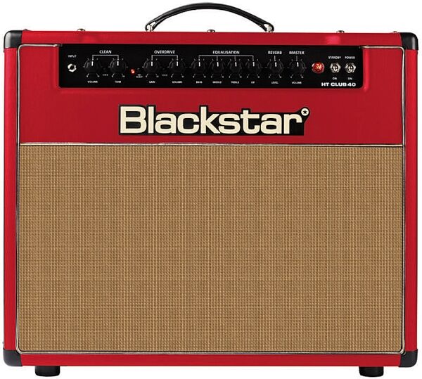 Blackstar HT Club 40 Limited Edition Red Guitar Combo Amplifier, Main