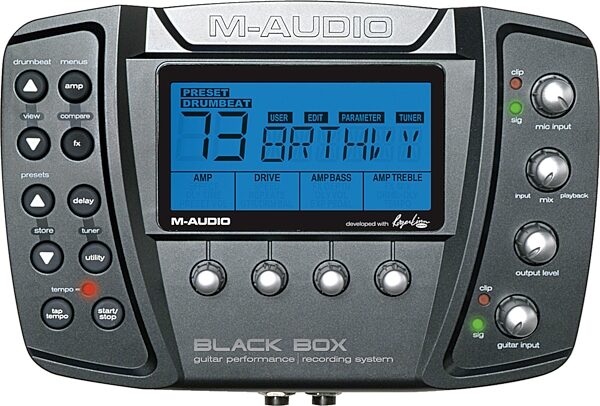 M-Audio Black Box Guitar Amp Modeling Processor and USB Audio Interface, Main