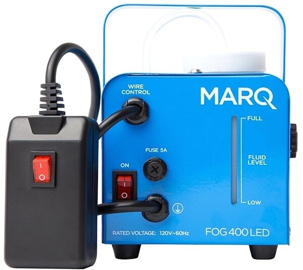 MARQ Lighting Fog 400 LED Fog Machine, Blue 3