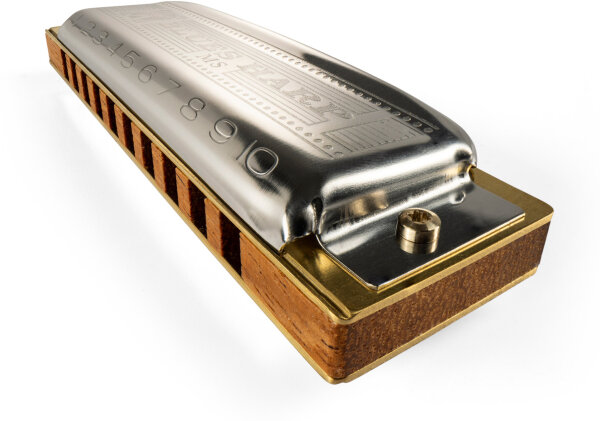 Hohner Blues Harp Harmonica, Key of A Major, view