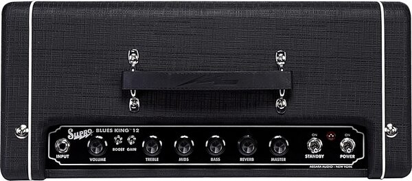 Supro Blues King 12 Guitar Combo Amplifier (15 Watts, 1x12"), Action Position Control Panel