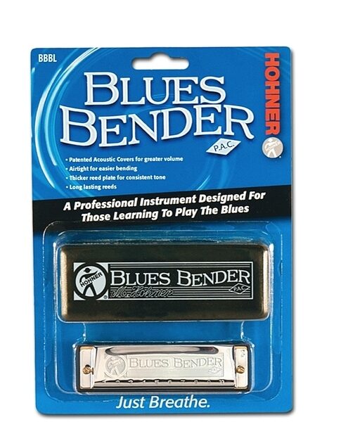 Hohner 34 Blues Bender Harmonica, Package
